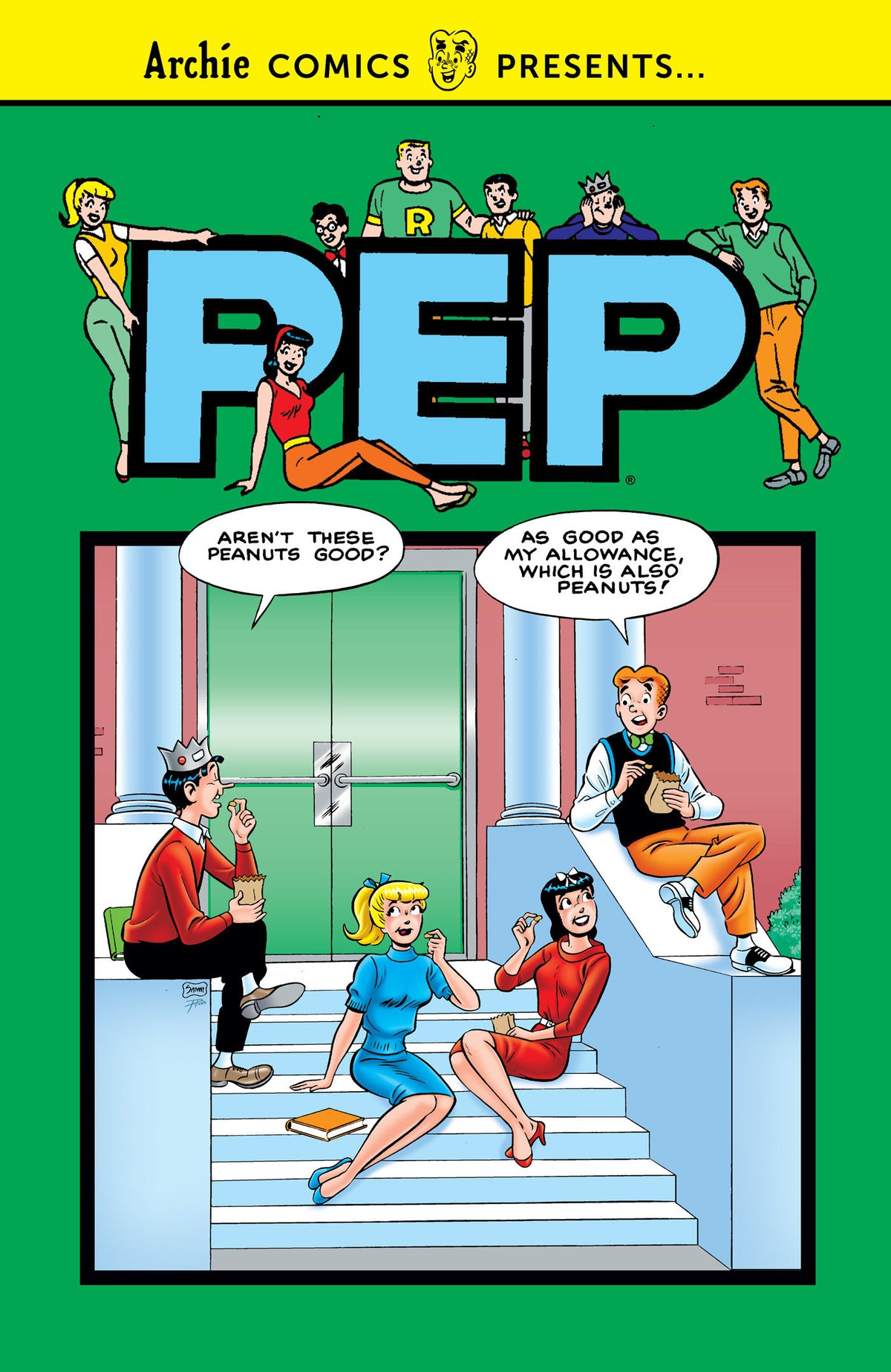 Archie's Pep Comics cover (ISBN 9781645768715)