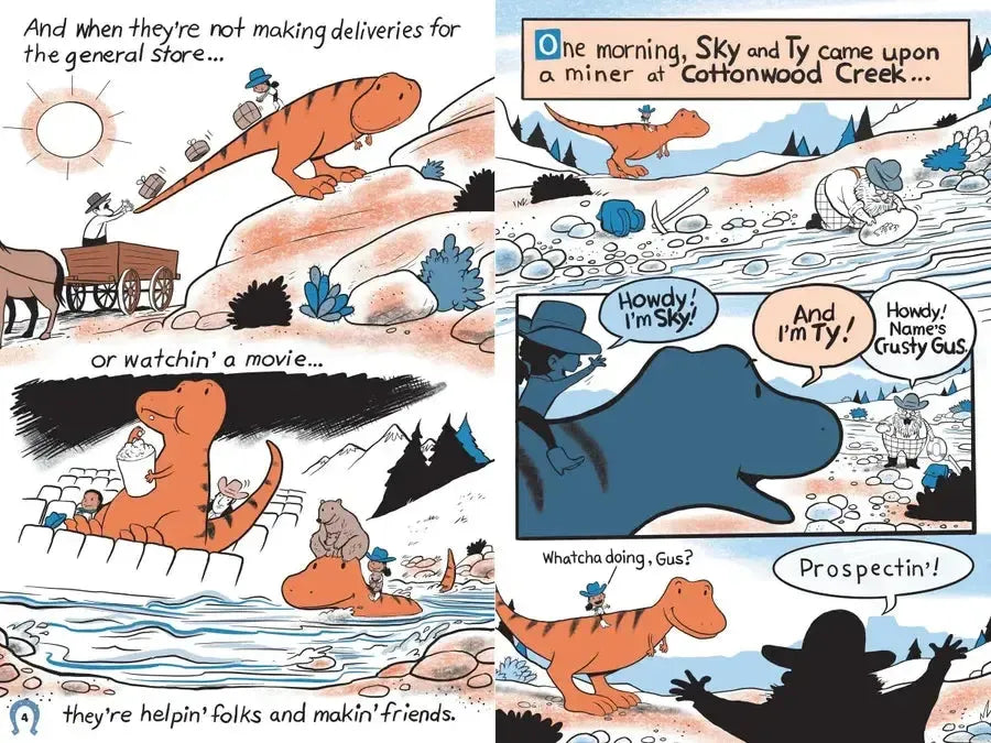 Sky & Ty 2: Dinomite! US - Hardback