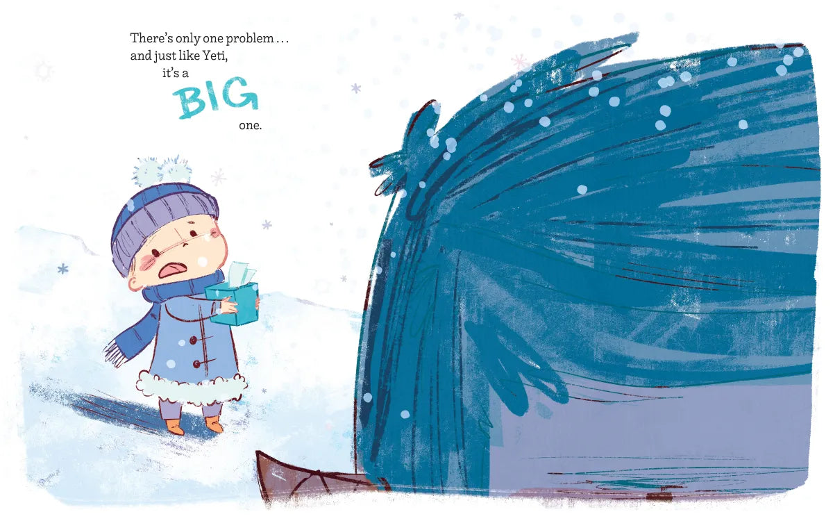 Even Yetis Get Colds US - Hardback