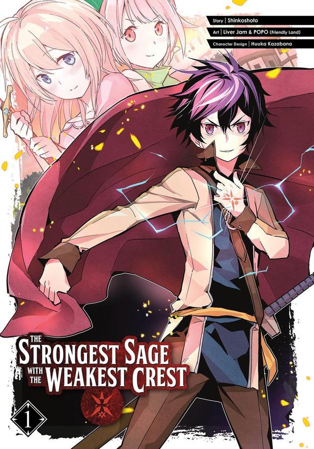 The Strongest Sage with the Weakest Crest 01-Manga and East Asian style / tradition comic books-買書書 BuyBookBook