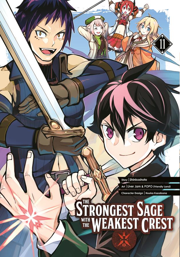 The Strongest Sage with the Weakest Crest 11-Manga and East Asian style / tradition comic books-買書書 BuyBookBook
