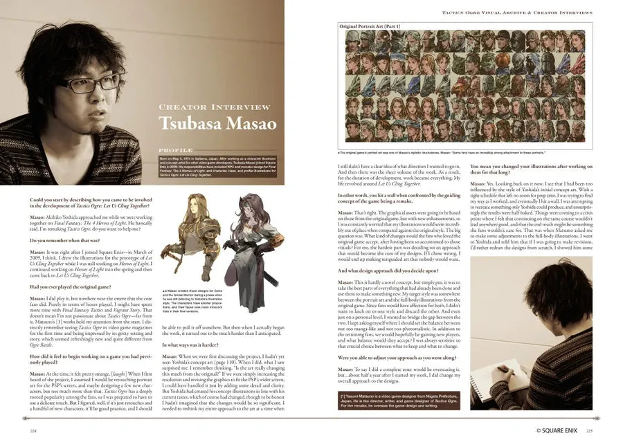 The Art of Tactics Ogre: Let Us Cling Together US - Hardback