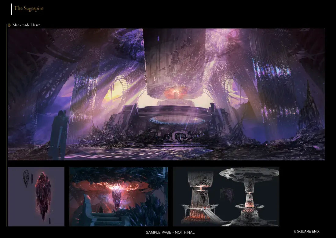 The Art of Final Fantasy XVI: Echoes of the Rising Tide US - Hardback
