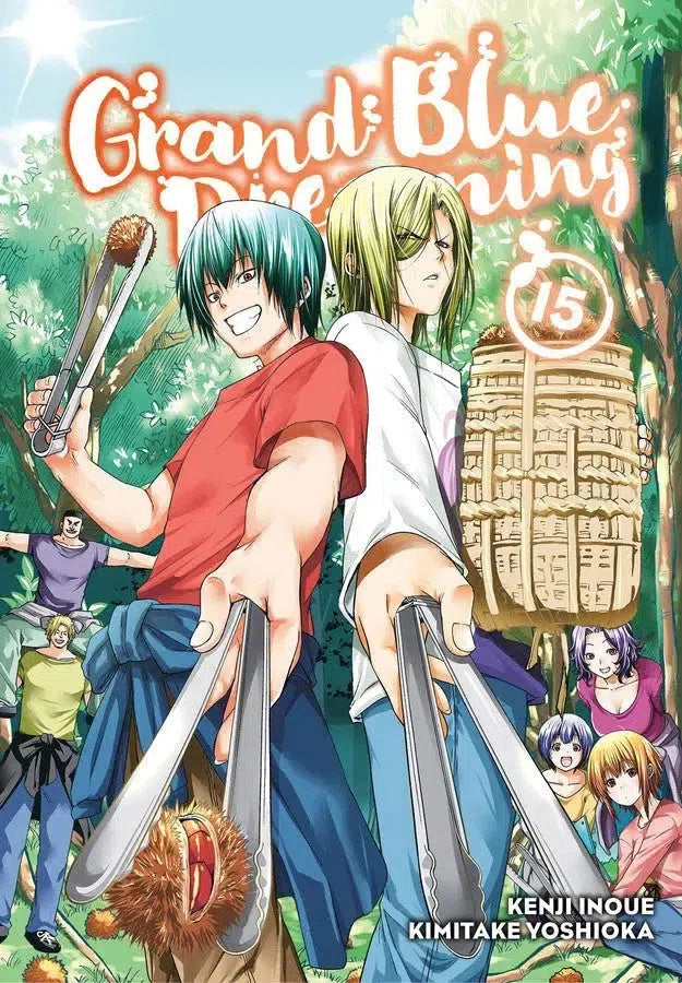 Grand Blue Dreaming 15-Manga and East Asian style / tradition comic books-買書書 BuyBookBook