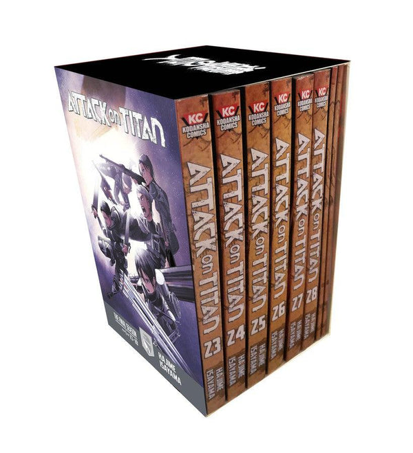 Attack on Titan The Final Season Part 1 Manga Box Set-Manga and East Asian style / tradition comic books-買書書 BuyBookBook