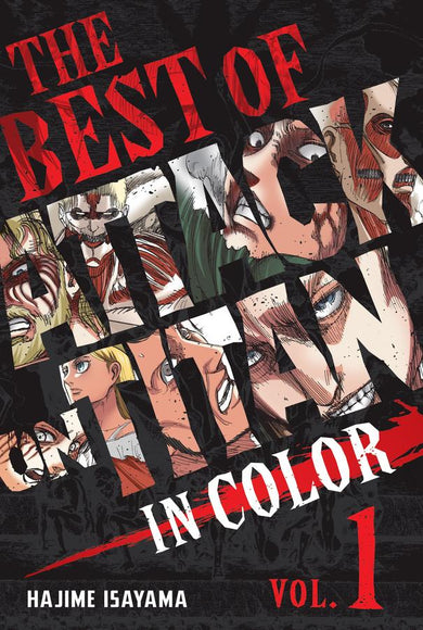The Best of Attack on Titan: In Color Vol. 1-Manga and East Asian style / tradition comic books-買書書 BuyBookBook
