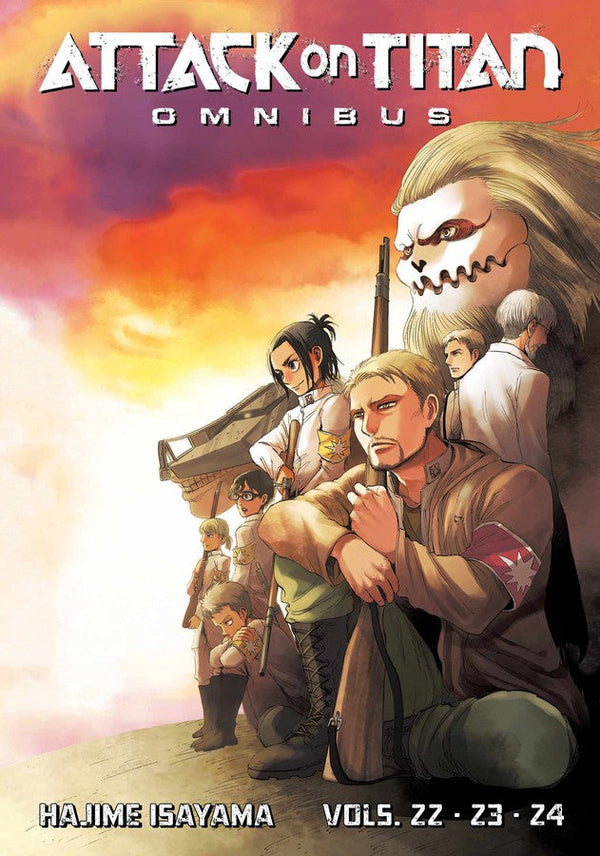 Attack on Titan Omnibus 8 (Vol. 22-24)-Manga and East Asian style / tradition comic books-買書書 BuyBookBook