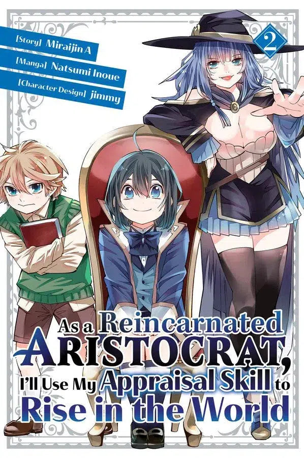 As a Reincarnated Aristocrat, I'll Use My Appraisal Skill to Rise in the World 2 (manga)-Manga and East Asian style / tradition comic books-買書書 BuyBookBook