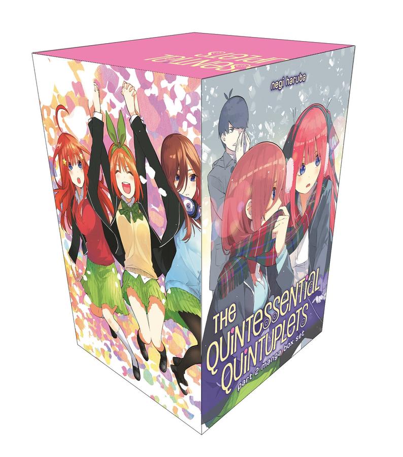 The Quintessential Quintuplets Part 2 Manga Box Set-Manga and East Asian style / tradition comic books-買書書 BuyBookBook