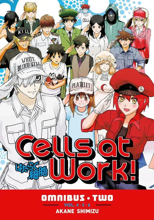 Cells at Work! Omnibus 2 (Vols. 4-6)-Manga and East Asian style / tradition comic books-買書書 BuyBookBook