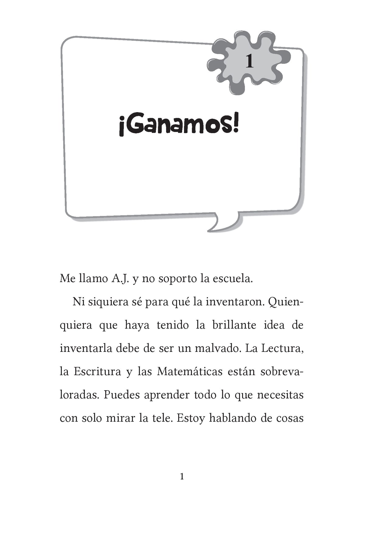 ¡La Srta. Laje se ha vuelto salvaje! / Miss Child Has Gone Wild! interior 2 (ISBN 9781646840083)