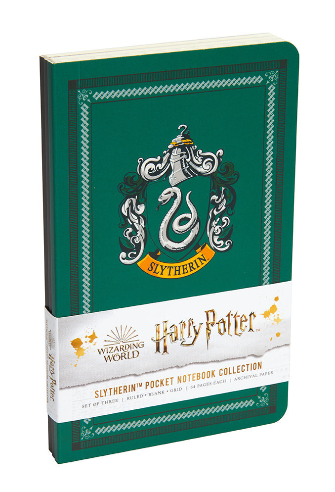 Harry Potter: Slytherin Pocket Notebook Collection (Set of 3) inside page 1