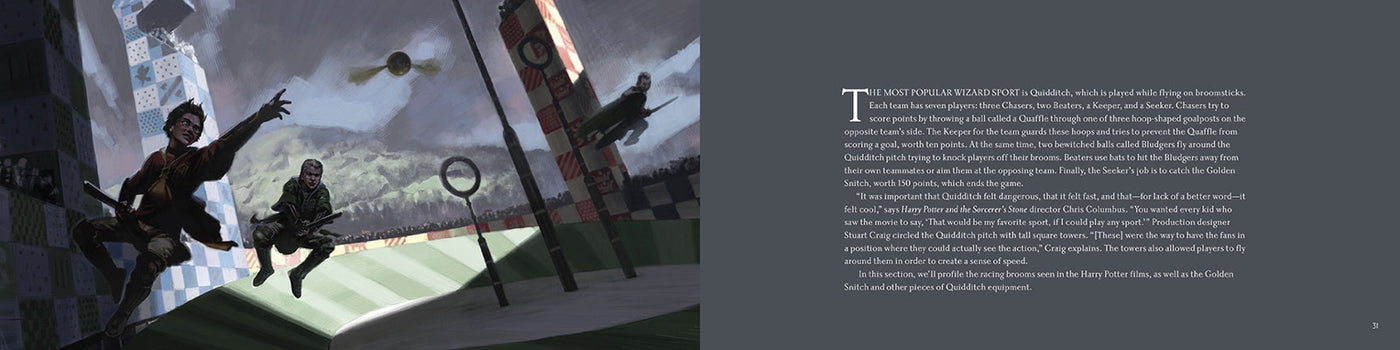 Harry Potter: The Broom Collection inside page 1