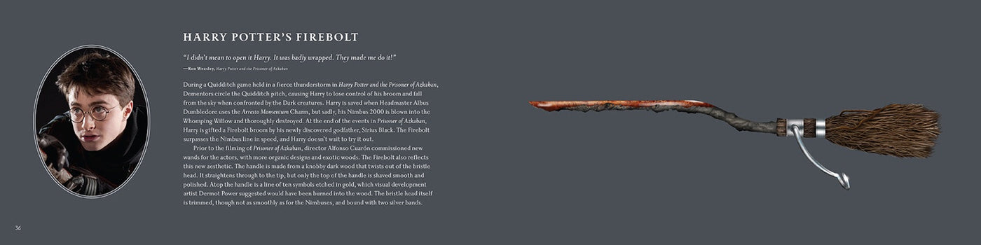 Harry Potter: The Broom Collection inside page 2