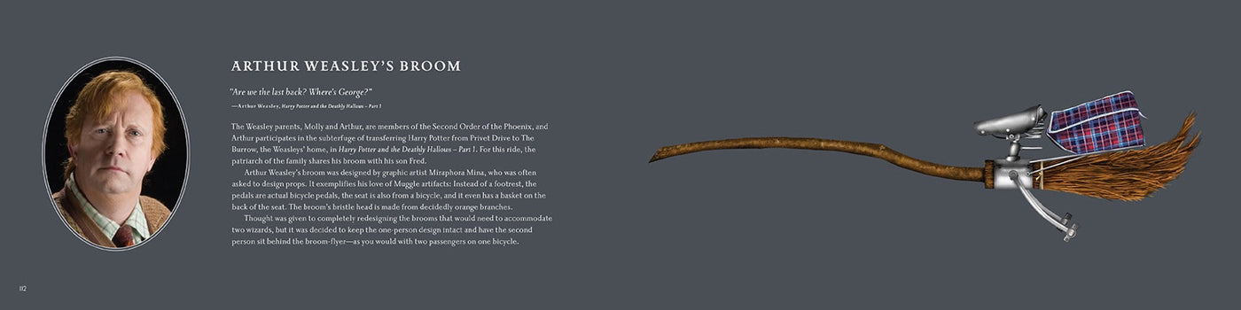 Harry Potter: The Broom Collection inside page 4