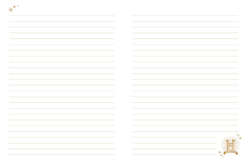 Harry Potter: Hogwarts Constellation Softcover Notebook inside page 1