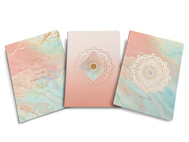 Gratitude Sewn Notebook Collection (Set of 3) inside page 1