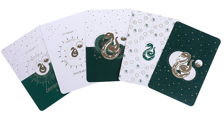 Harry Potter: Slytherin Constellation Postcard Tin Set (Set of 20) inside page 2