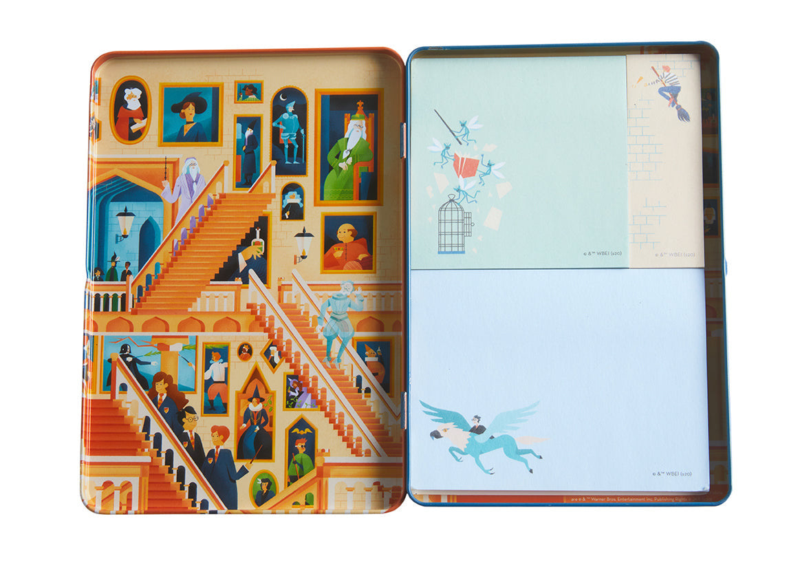 Harry Potter: Exploring Hogwarts Sticky Note Tin Set inside page 1