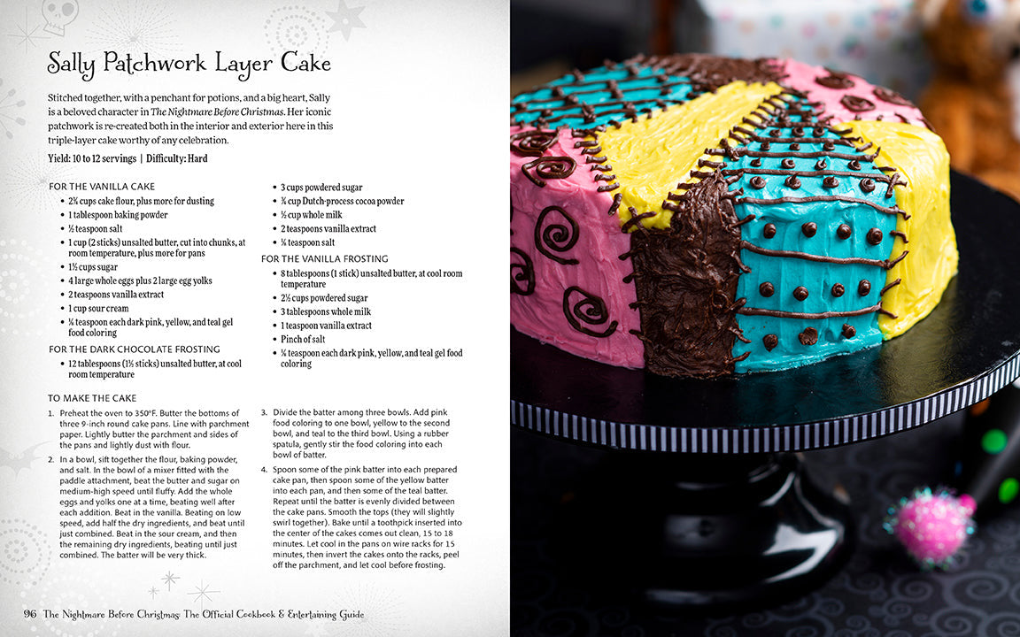 The Nightmare Before Christmas: The Official Cookbook & Entertaining Guide inside page 4