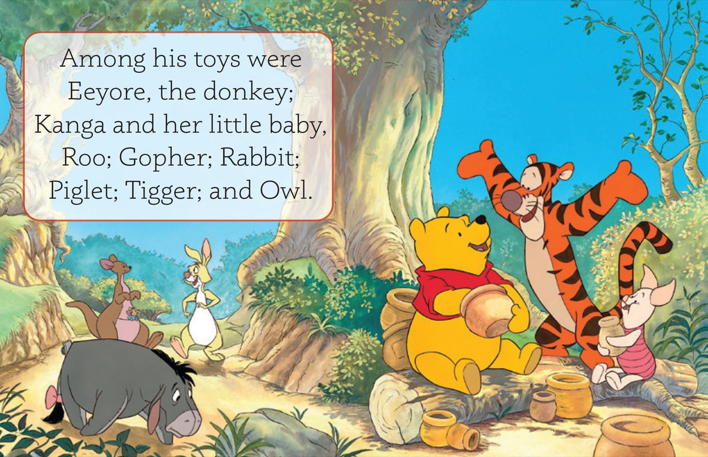 Disney: Winnie the Pooh [Tiny Book] inside page 1