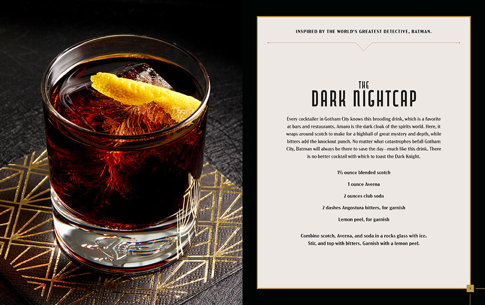 Gotham City Cocktails inside page 1