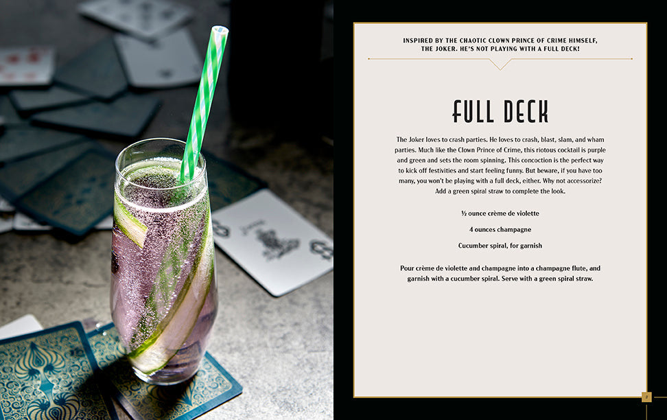 Gotham City Cocktails inside page 2