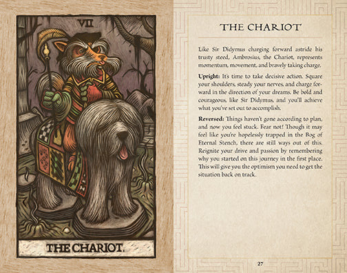 Labyrinth Tarot Deck and Guidebook inside page 2