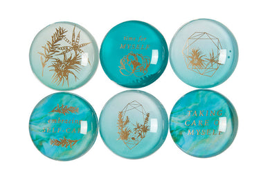 Self-Care Glass Magnet Set (Set of 6) inside page 1