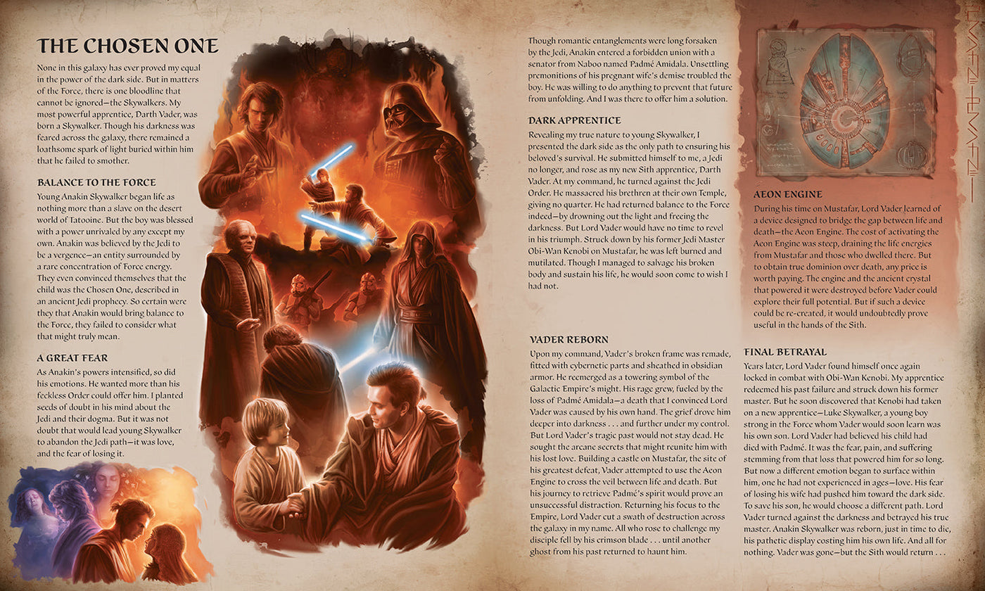 Star Wars: Secrets of the Sith inside page 2