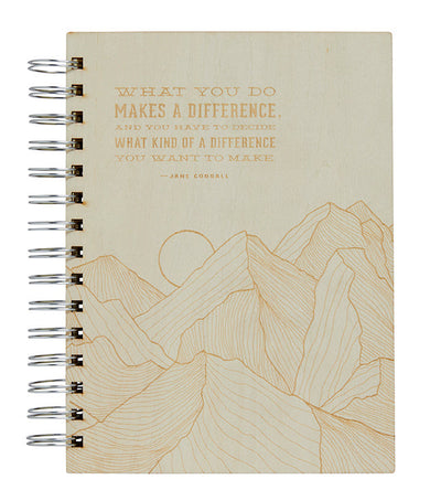 Conservation Wooden Journal inside page 1