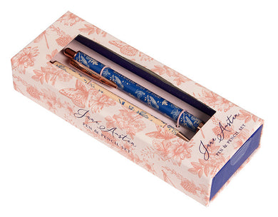 Jane Austen: Floral Pen and Pencil Set (Set of 2) inside page 2