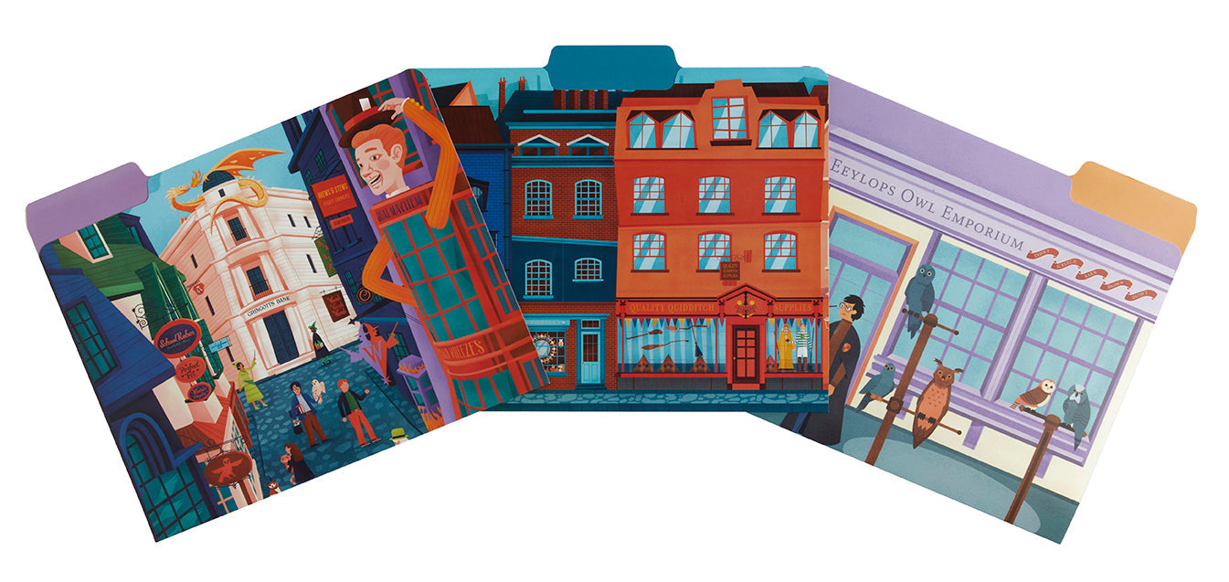 Harry Potter: Exploring Diagon Alley File Folder Set (Set of 9) inside page 1