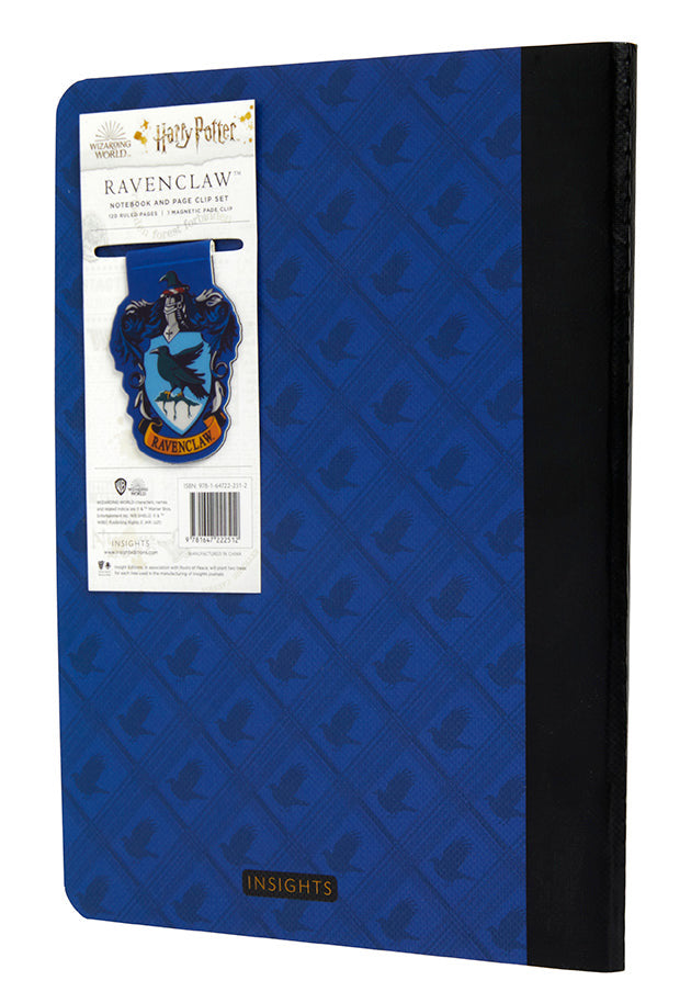 Harry Potter: Ravenclaw Notebook and Page Clip Set inside page 1