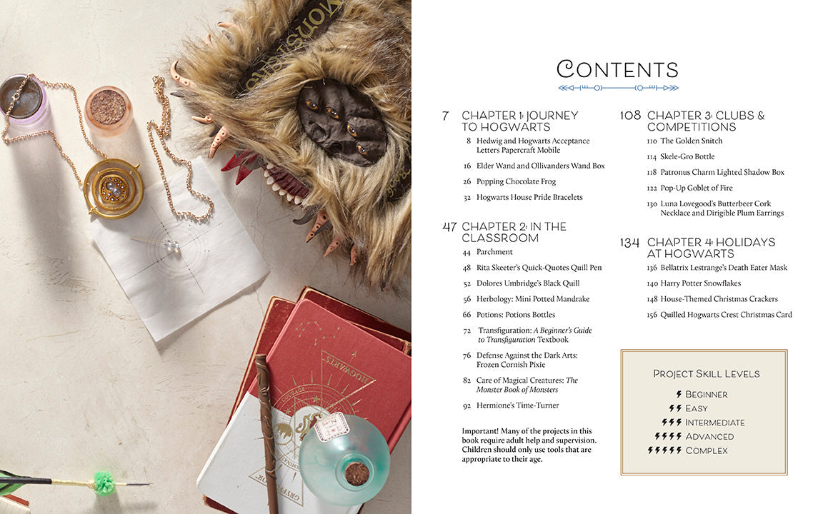 Harry Potter: Crafting Wizardry inside page 1