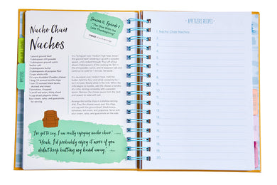 Friends: The Official Recipe Journal inside page 3