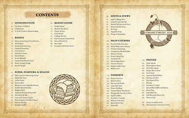 Elder Scrolls: The Official Cookbook Gift Set inside page 4