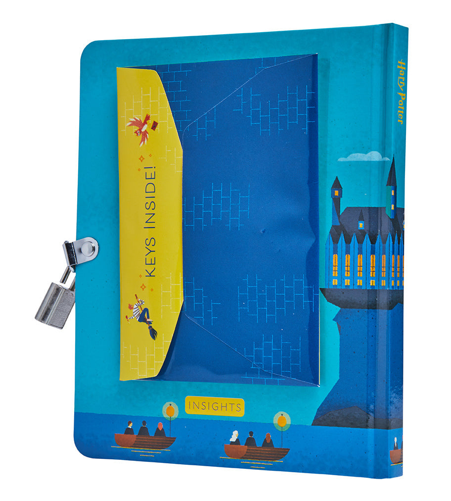 Harry Potter: Hogwarts Castle at Night Lock & Key Diary inside page 2