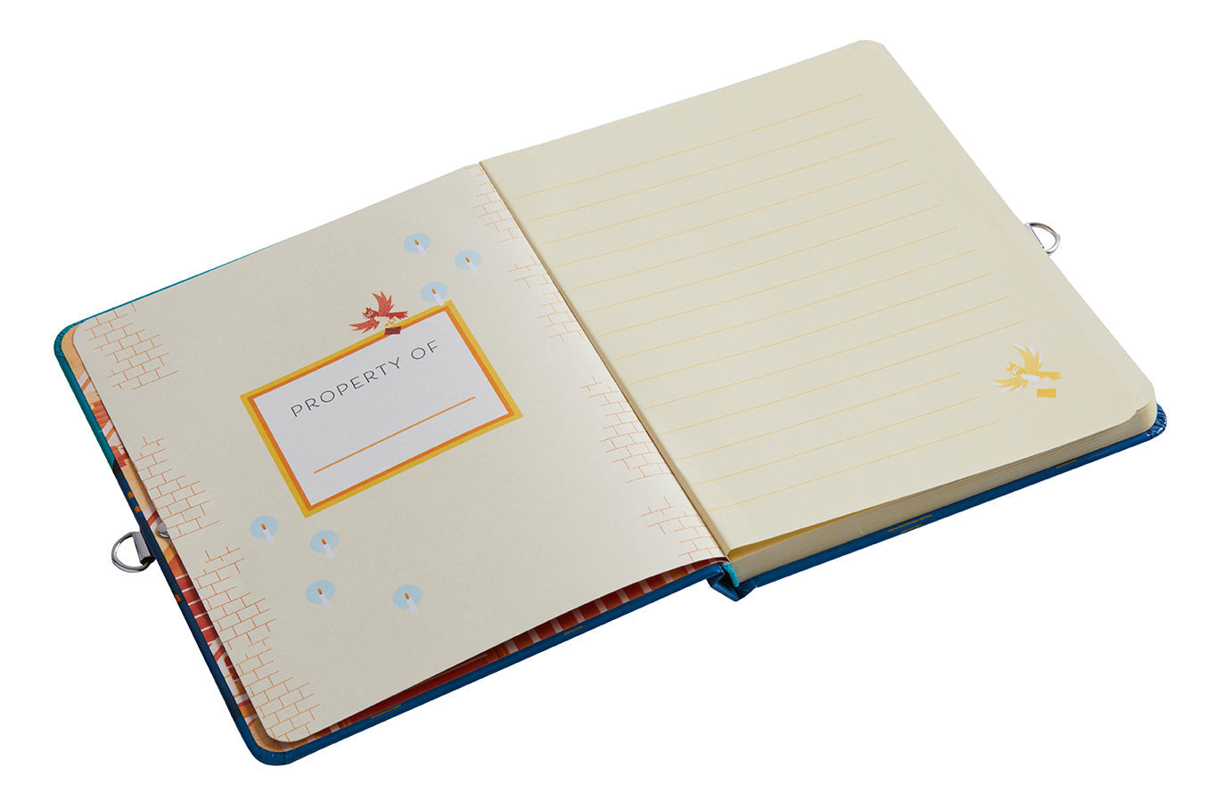Harry Potter: Hogwarts Castle at Night Lock & Key Diary inside page 3