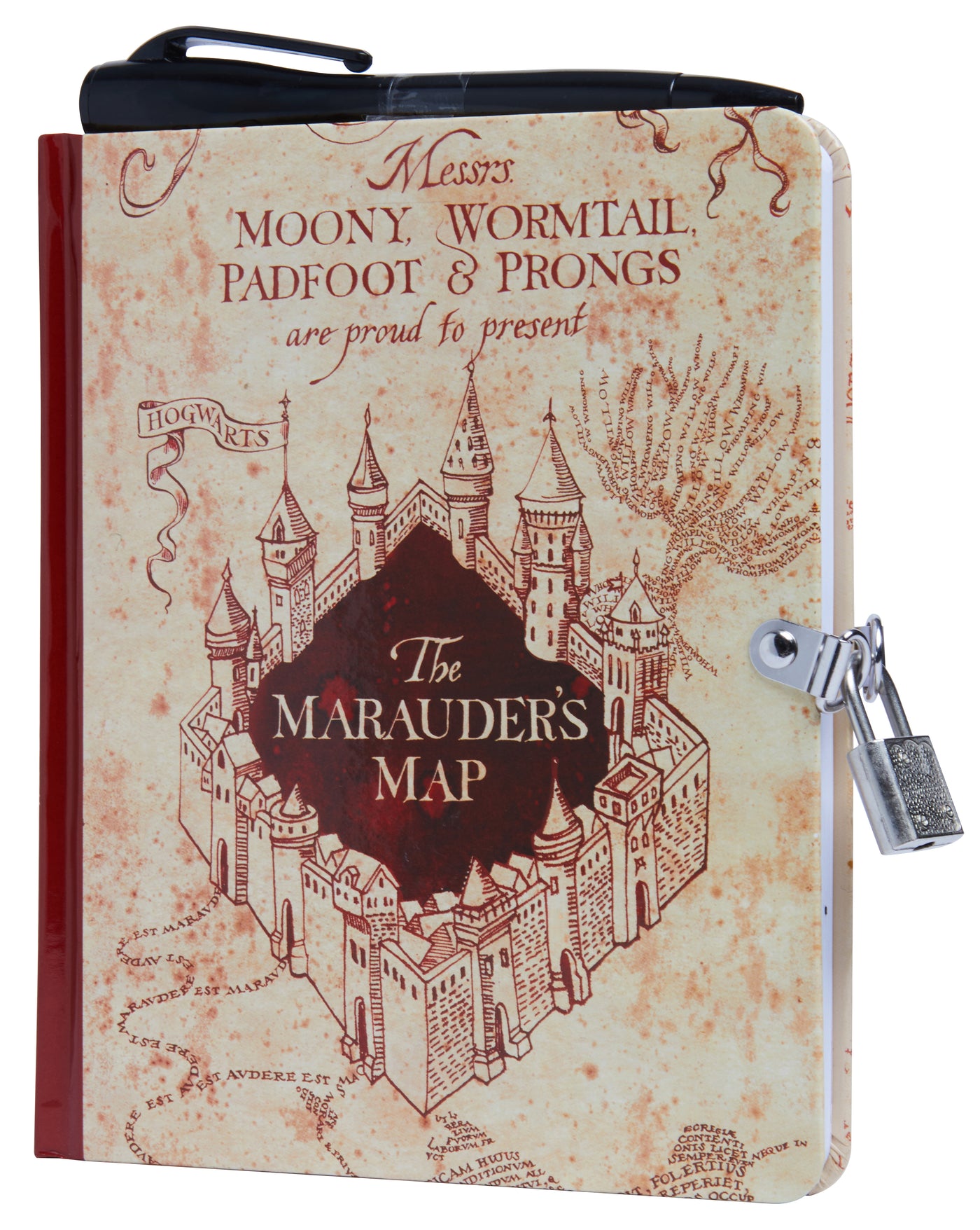 Harry Potter: Marauder's Map Lock & Key Diary