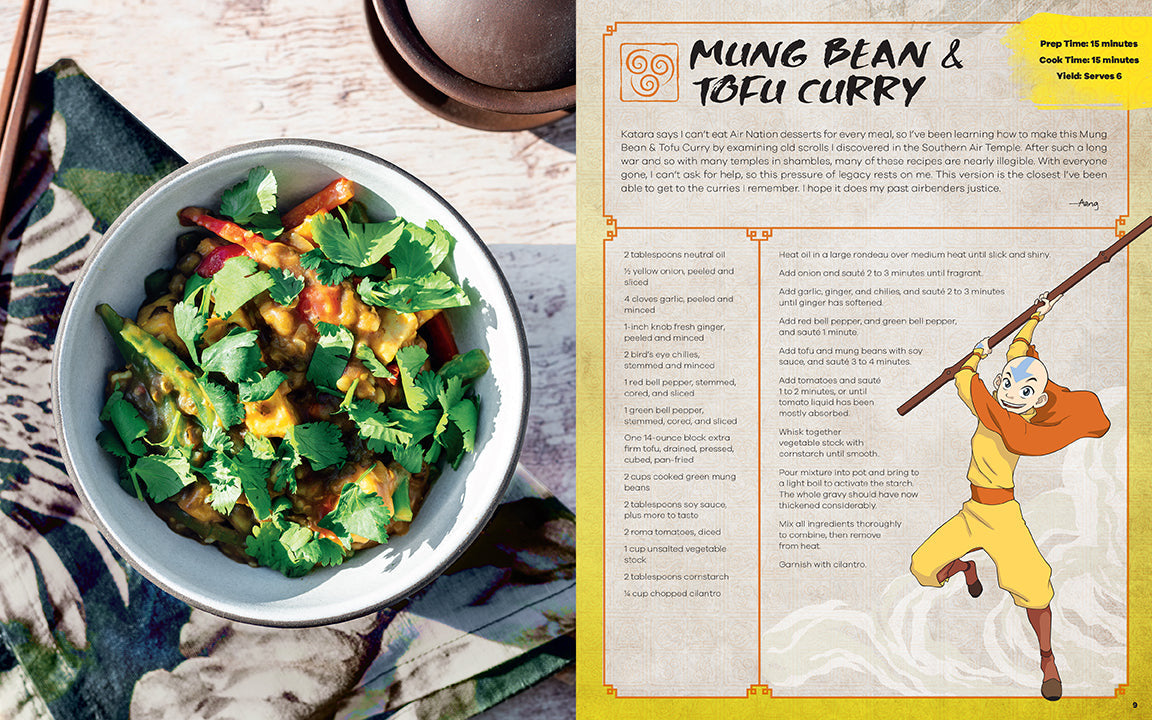 Avatar: The Last Airbender: The Official Cookbook inside page 1