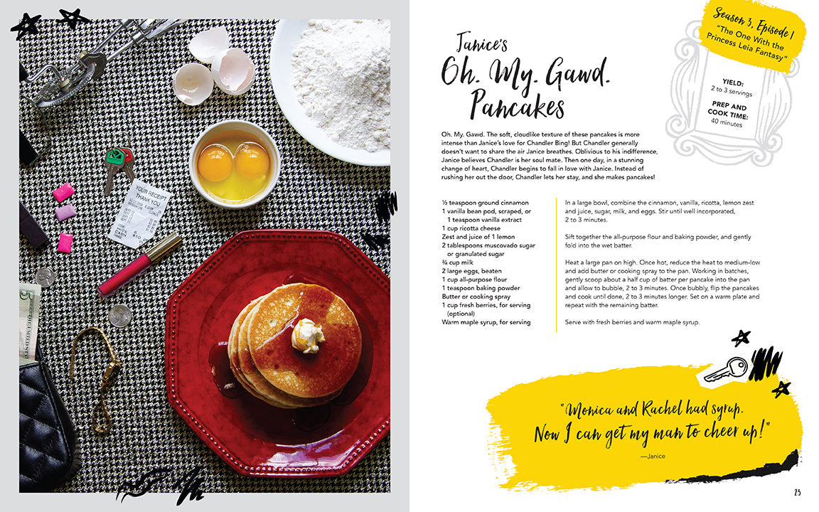 Friends: The Official Cookbook Gift Set inside page 5