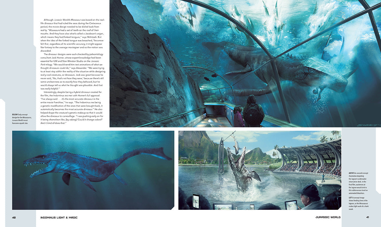 Jurassic World: The Ultimate Visual History inside page 4