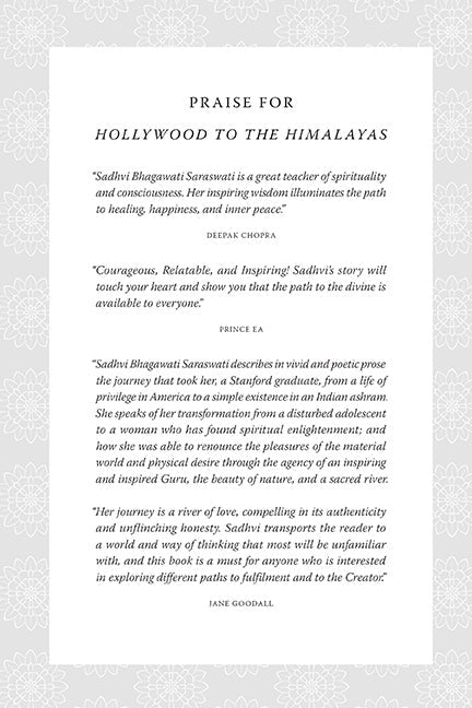 Hollywood to the Himalayas inside page 1