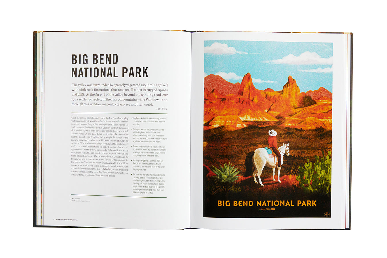 Art of the National Parks inside page 2
