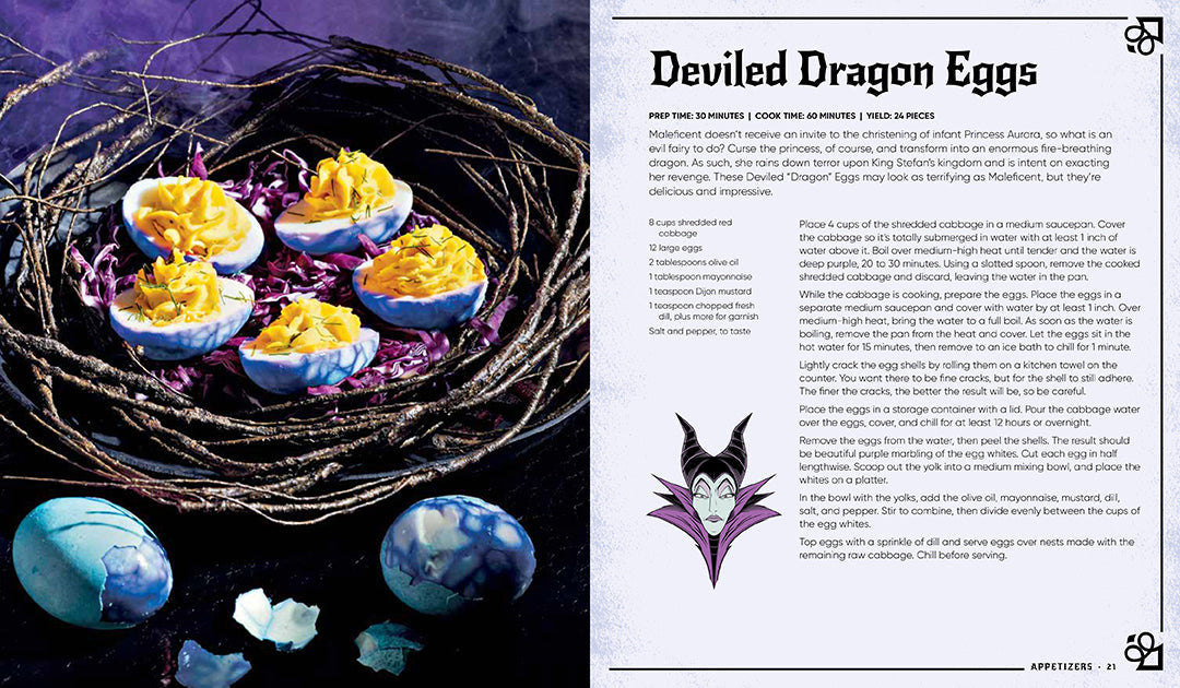 Disney Villains: Devilishly Delicious Cookbook inside page 1