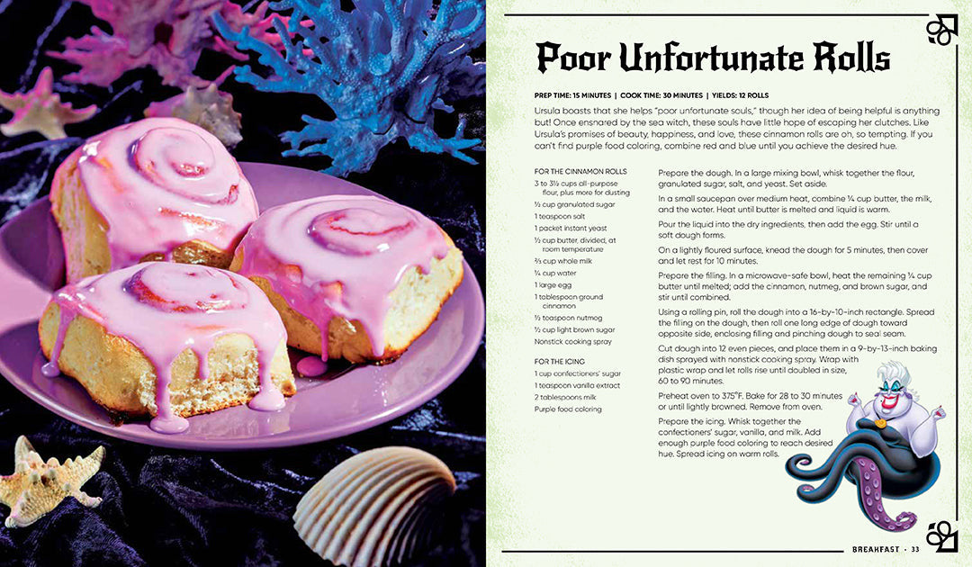 Disney Villains: Devilishly Delicious Cookbook inside page 2