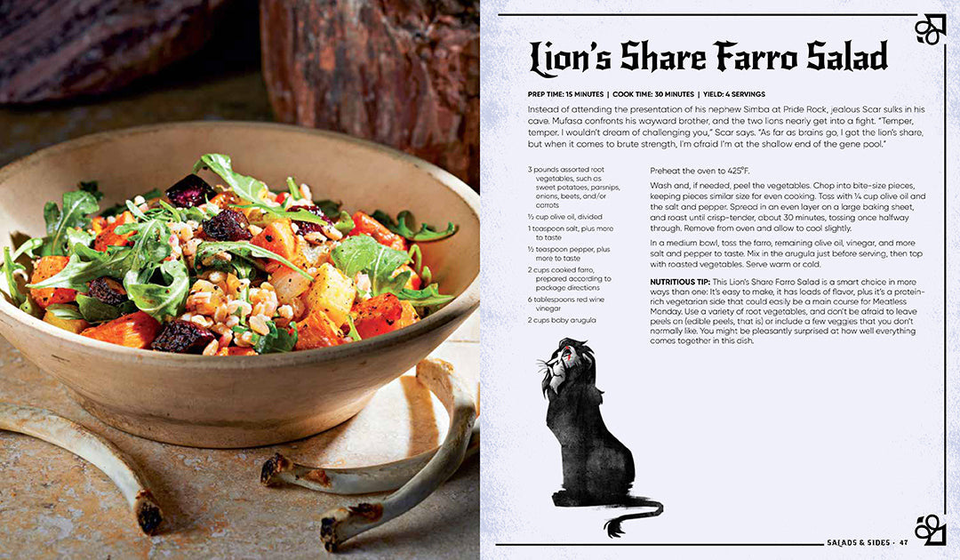 Disney Villains: Devilishly Delicious Cookbook inside page 3