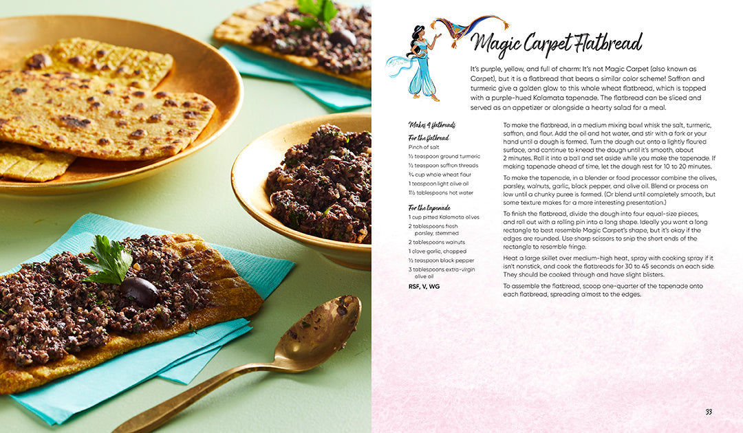 Disney Princess: Healthy Treats Cookbook inside page 4