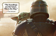 Star Wars: The Tiny Book of Grogu (Tiny Book) inside page 1